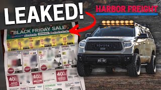 Harbor Freight Early BLACK FRIDAY Sale LEAKED