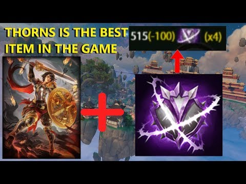 THORNS IS THE BEST RELIC IN THE GAME AND HERES WHY - Grandmasters Ranked 1v1 Duel - SMITE