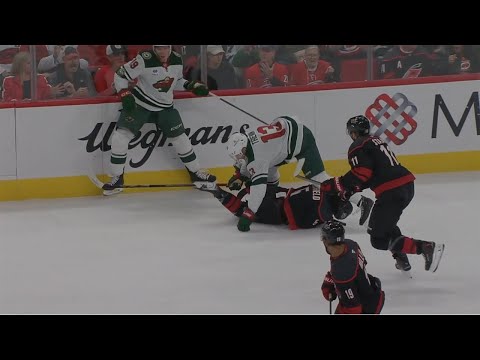 Tyler Pitlick ❌ Match Penalty ❌ Against Jalen Chatfield