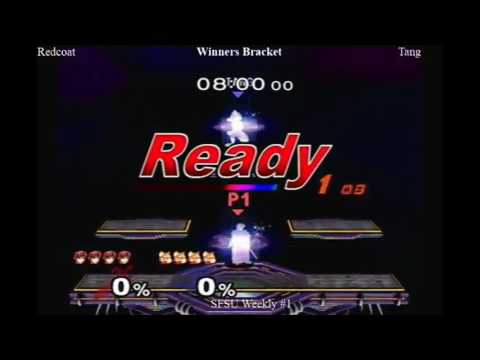 Redcoat Marth vs Tang Fox SFSU Weekly 1