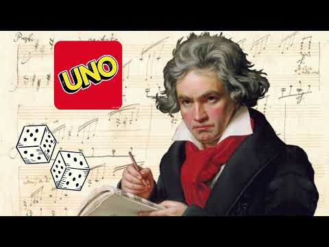 MUSICA CLÁSICA para JUGAR  al UNO, Ajedrez Truco Póker, blackjack o juegos de mesa Beethoven