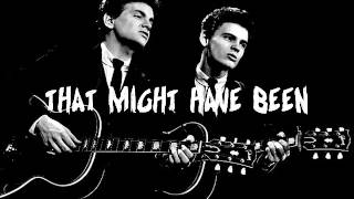 The Everly Brothers - Bye Bye Love (lyrics on the screen)