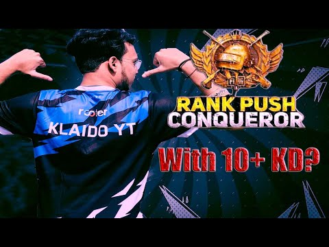 CONQUEROR RANK PUSH WITH #girlgamer @ladylucifergaming. HOGA KYA? |KLADIO GAMING| #omegle AFTER THIS