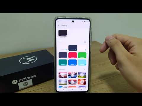 How to change the keyboard color on the Moto G50
