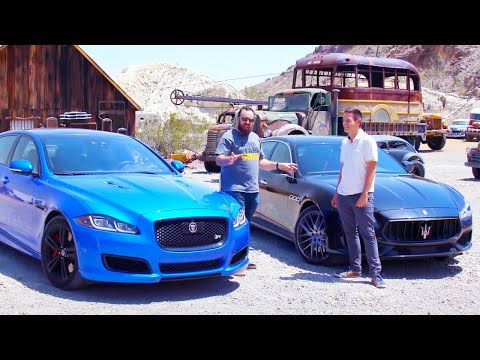 Head 2 Head FULL EPISODE | Jaguar XJR575 vs Maserati Quattroporte GTS—Episode 107