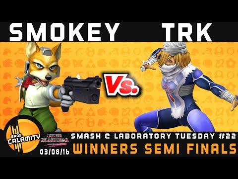 S@LT #22 | Smokey Bluntz (Fox) vs TRK (Sheik) - Winners Semi Finals - SSBM
