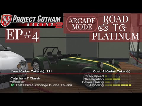 Project Gotham Racing 2 Arcade Mode Platinum Playthrough Ep.4 - Street Races 13-16