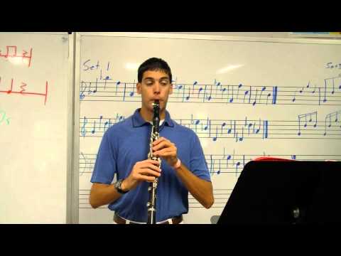 Clarinet Lesson 4
