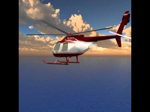 PyOpenGL Helicopter Game Alpha Demo
