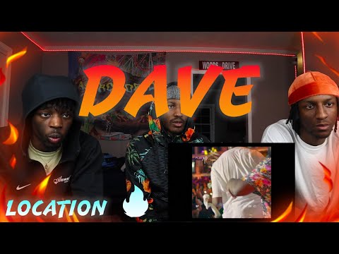 AMERICANS REACT| UK Rapper! Dave & Burna Boy ( Location )