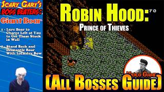 Robin Hood: Prince of Thieves NES Boss Guide | All Bosses | Feat. Ending | Video Games 101