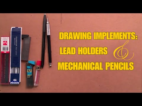 Drawing Implements Lead Holders and Mechanical Pencils