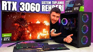 HAZIR DOLAR DÜŞTÜ! RTX 3060 PC Toplama Rehberi ve OYUN Testleri (HEDİY