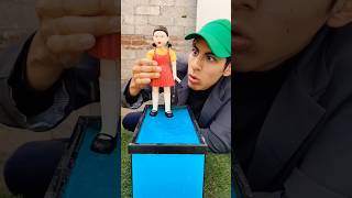 EVOLUTION SQUID GAME DOLL RED LIGHT GREEN LIGHT #Shorts