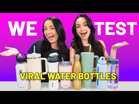 Which VIRAL Water Bottle is the BEST? Merrell Twins