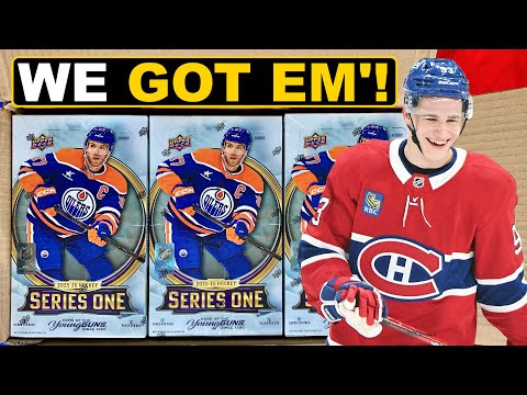 WAIT... IT'S HOLDING IT'S VALUE?!? - 2025-26 Upper Deck Series 1 Hockey Hobby Case Break Part 3