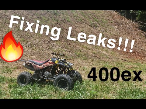 400ex Valve Cover Leak Fix | DIY | Quads