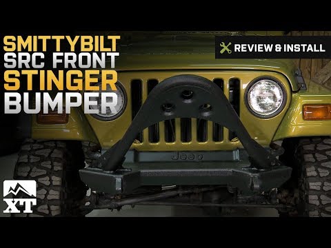 Jeep Wrangler Smittybilt SRC Front Stinger Bumper (1987-2006 YJ & TJ) Review & Install