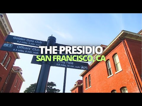 Exploring The Presidio in San Francisco, California USA Walking Tour #thepresidio #presidio #sf