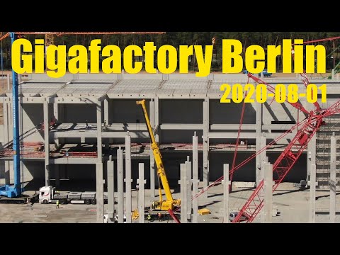 Giga Berlin | 2020-08-01 | Drone flight
