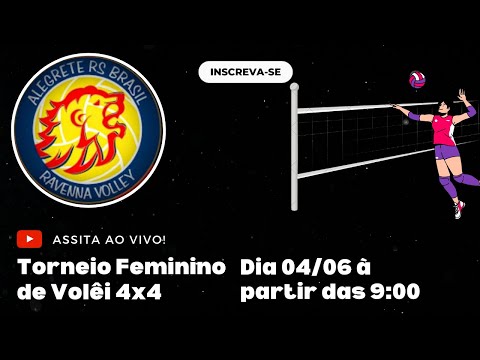LIVE do Time de Vôlei Feminino Ravenna - Torneio em Manoel Viana, RS 🏐🔥