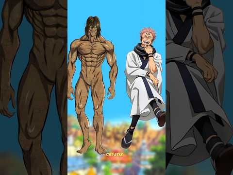 Eren vs Sukuna #jjk #fyp #aot #sukuna #eren #jujutsukaisen #anime