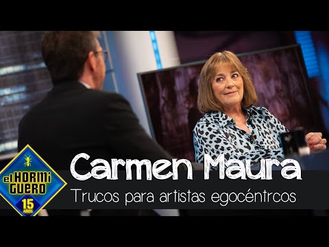Carmen Maura revela sus "trucos" frente a actores y directores egocéntricos - El Hormiguero