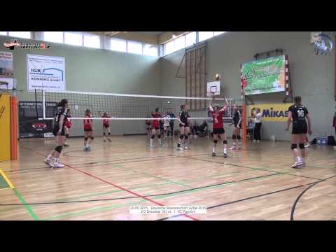 2:0 Dresdner SC vs. 1. VC Parchim - 23.5.2015