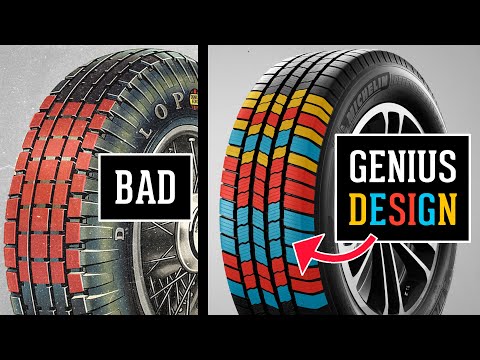How 90 years of clever engineering transformed tires