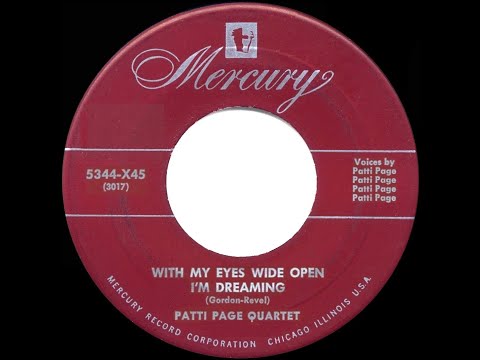 1950 HITS ARCHIVE: With My Eyes Wide Open I’m Dreaming - Patti Page (her original version)