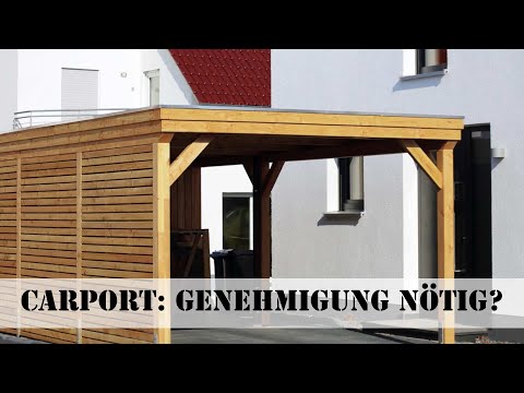 Baugenehmigung für Carport