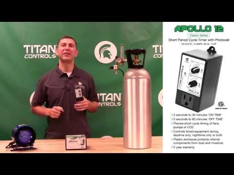 Titan Controls Apollo 12 - Short Cycle Timer With Photocell