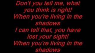 Billy Talent - Living In The Shadows (+lyrics)