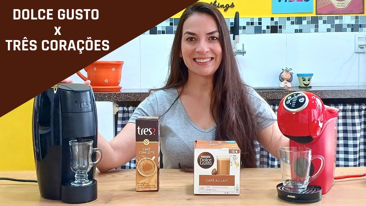 TRÊS CORAÇÕES VS DOLCE GUSTO | QUAL O MELHOR CAFÉ COM LEITE ?