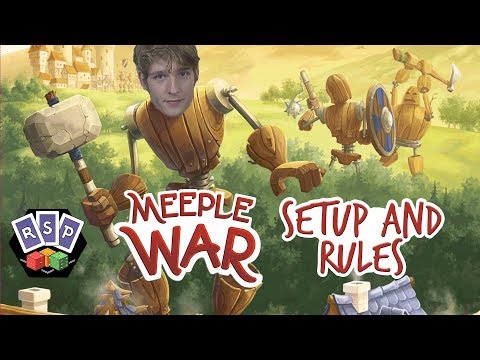 Meeple War Setup and Rules - Ready Steady Play