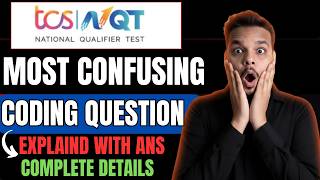 Most Confusing Coding Question that got Asked in TCS NQT | TCS NQT Coding Preparation 2026