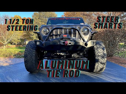 1 AND A HALF TON STEERING FROM STEERSMARTS!! WITH ALUMINUM TIE ROD