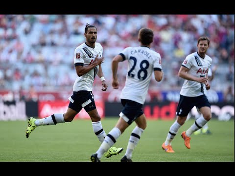 Tottenham vs Ac Milan 2-0 Chadli amazing goal (Audi Cup 2015)HD