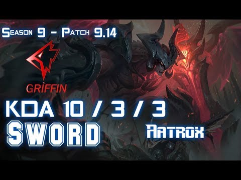 GRF Sword AATROX vs KLED Top - Patch 9.14 KR Ranked