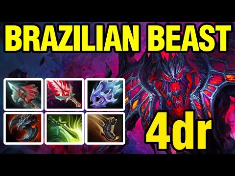 BRAZILIAN BEAST - 4dr Plays Shadow Fiend - Dota 2