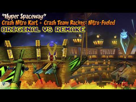 ♦ [Original + Nitro-Fueled] Crash Nitro Kart MASHUP — Hyper Spaceway