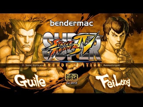 ASIA - strong machine1 [Guile] VS Ryukichikun [Fei Long] - AE2012 720p HD