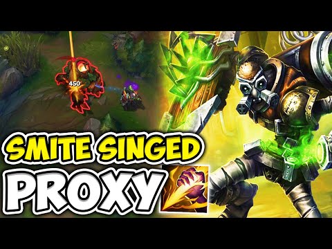 PROXY SINGED + SPELLBOOK = PISS OFF THE ENEMY JUNGLE! (10 CS/MINUTE) - League of Legends
