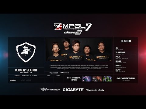 [MPGL Class S Season 7] Click N' Search Team Interview