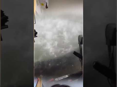 Whoahh! Massive hail in Menafra, Río Negro, Uruguay #uruguay #flood #storm #disaster #shorts #news