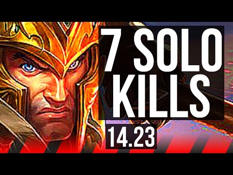 JARVAN IV vs IRELIA (TOP) | 7 solo kills | KR Diamond | 14.23