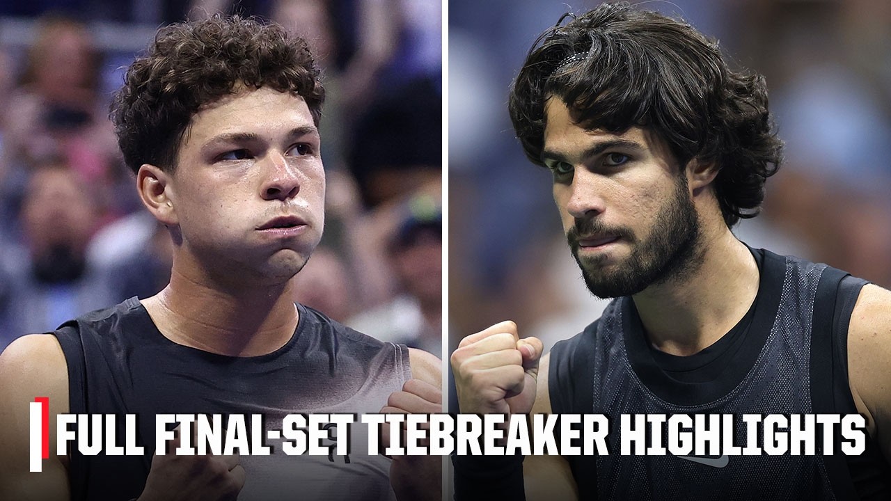 🔥 No. 3 Alcaraz vs. No. 8 Shelton FULL FINAL-SET TIEBREAKER Highlights | 2026 US Open