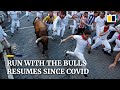 Spain S Annual Running Of The Bulls Resumes After 2 Years Since Covid Pandemic With 3 Gored So Far