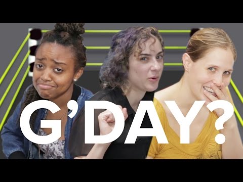 美國人與澳大利亞人的口音 (Americans Vs. The Australian Accent)