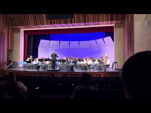 ERHS Symphonic Band at Santiago High School Band Festival 2024